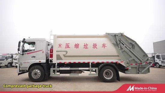 JAC 6cbm Municipal Compressed Waste Collection Trucks 8tons Refuse Compactor Truck