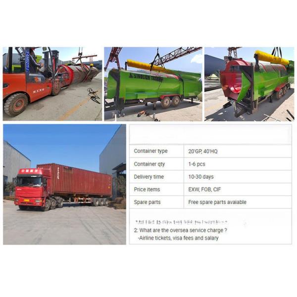 380V/415V/440V Voltage Rotary Compost Screening Trommel Screen for Solid Waste Disposal