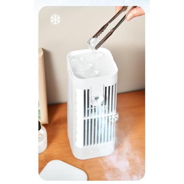 Portable Desktop Cold Air Fan with Night Light and Adjustable Height Box Size 21.2kg
