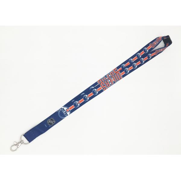 Exhibition Advertising Safety Breakaway Lanyards Customized Printed Logo