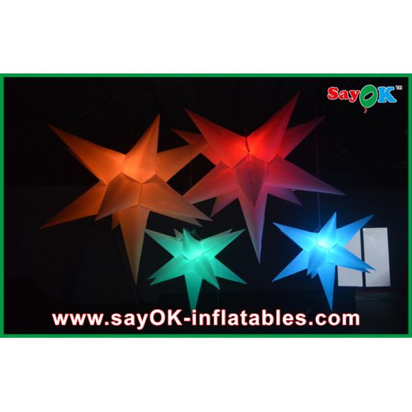 Воздушный шар водить звезды рекламы звезды крытого украшения партии раздувной с светом СИД