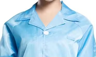 Качественная одежда ESD Производитель Чистая комната Антистатическая рабочая одежда Одежда ESD Смоковая одежда для промышленности