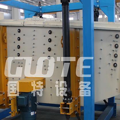1-5 camadas de filtro vibratório de alta precisão para separação de pó de madeira a motor