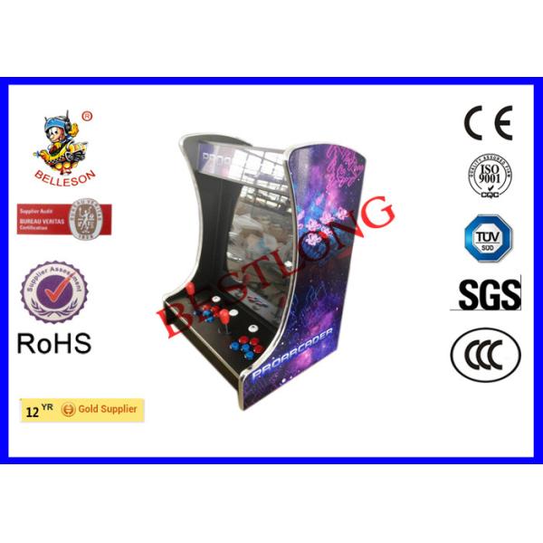 Purple Mini Arcade Game Machines 110V - 220V With Pandora 4 Jamma Board