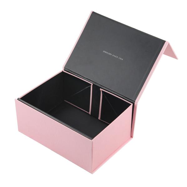 Wholesale Portable Cardboard Gift Packaging Box Matt Lamination / Hot Stamping / UV
