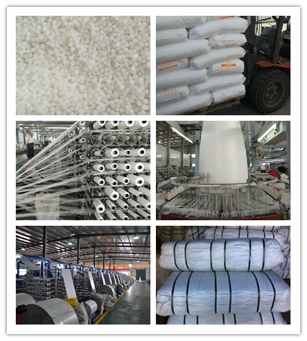 Size Custom PP Woven Bags 50kg / Virgin Polypropylene Rice Bags For Packaging