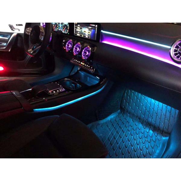 RGB LED Custom AC Vents For Cars Multicolor Fit Mercedes W118