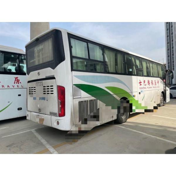Used Coach Bus Kinglong XMQ6112 51 Seats Airbag Chassis Left Hand Drive Low Kilometer Nude Packing