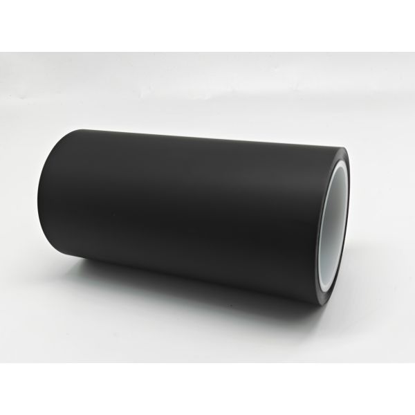 100μm Matte Black Single Sided Tape for Automotive Electronics Industry