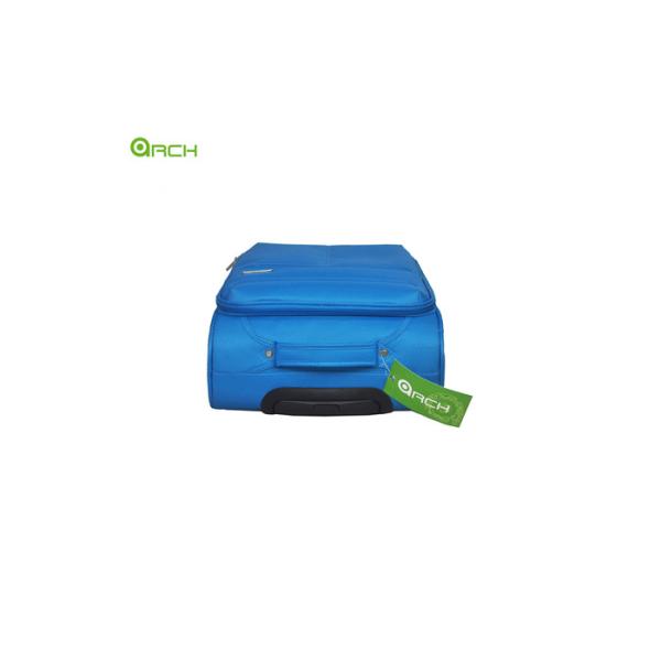 Super Light Trolley Soft Sided Luggage with Fashion Panel