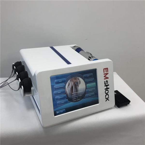 Electrostimulation Muscle Fibres ESWT Radial Therapy Machine Human Engineering Design Smart Modes For All Body Parts