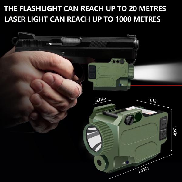 Hunting Airsoft Gun Lasers Red 650nm Laser Sight Gun With Magnetic Charging