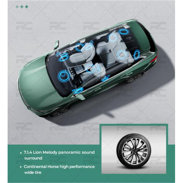 China EXEED Lingyun Vehicles By Chery Max Speed 187km/H With Deluxe Queen'S Seat