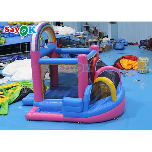 Dinosaur Inflatable Bounce House Water Slide Combo Commercial Bouncy Castle