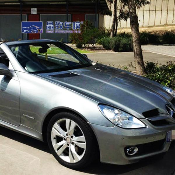 Self Adhesive Durable Silver Car Wrap , UV Proof Color Changing PPF Film