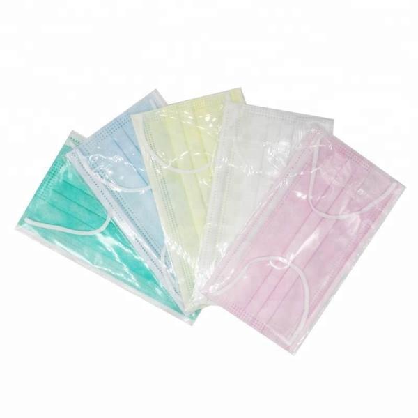 3 Ply Non Woven Disposable Face Mask Medical Surgical Mask Personal Protection