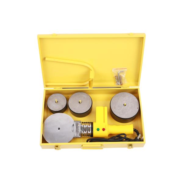 Máquina de solda de tubo de plástico ISO9001 220V 75-110mm Máquina de solda de plástico HDPE