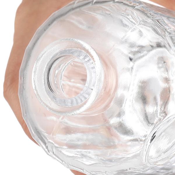 Botella de vodka personalizada de 500 ml para pubs Tipo de sellado personalizable listo para el envío