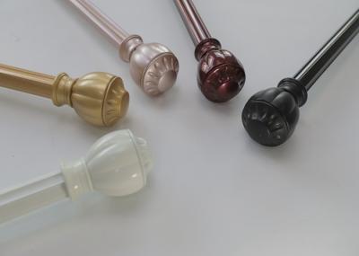 28mm 6,7 medidores de cortina galvanizada 0.45mm Rod da tubulação