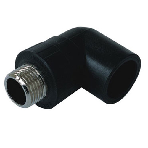PE100 PN16 SDR11 HDPE Socket Fusion Fittings Male Elbow for Water Supply