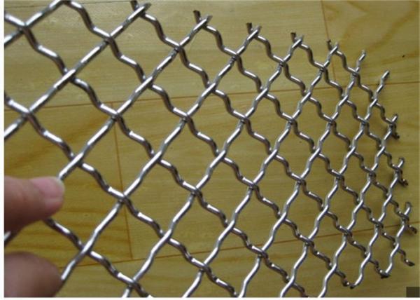 Stainless steel 65Mn wire sieveing steel vibrating screen crimped wire mesh