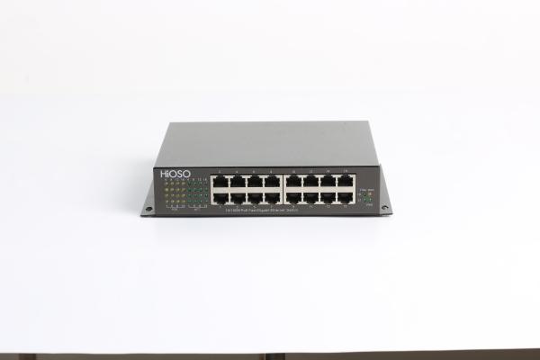 18 Ports PoE Switch 16 10/100M PoE Ports + 2 100M/1000M SFP Ports