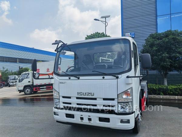 ISUZU 3 Ton SS304-2B Water Spray Truck Stainless Steel Tank Truck 8000 Liter