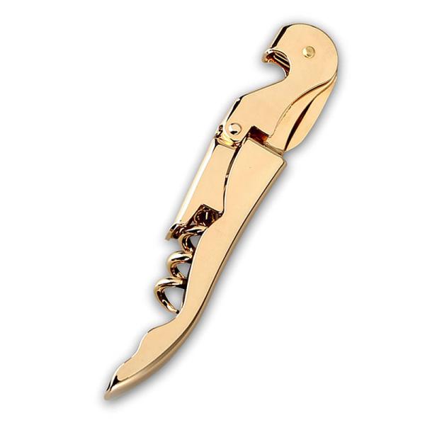 Wooden Metal Corkscrew Bottle Opener ,  Personalized Wine Cork Remover