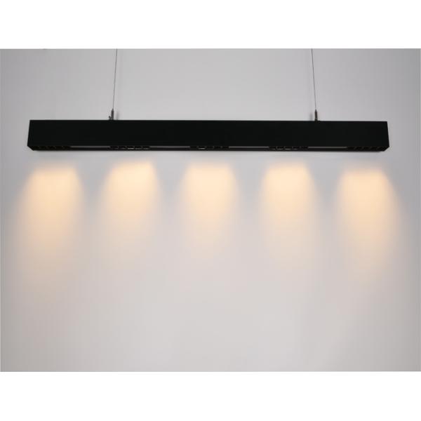 Linear Pendant Lighting For Dining Room Kitchen / Linear Black Pendant Light