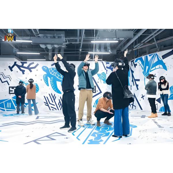 XR Space Arcade VR with 10 Minute Sessions, Temperature Variations, and Dynamic Motion Platforms for Location Based Entertainment