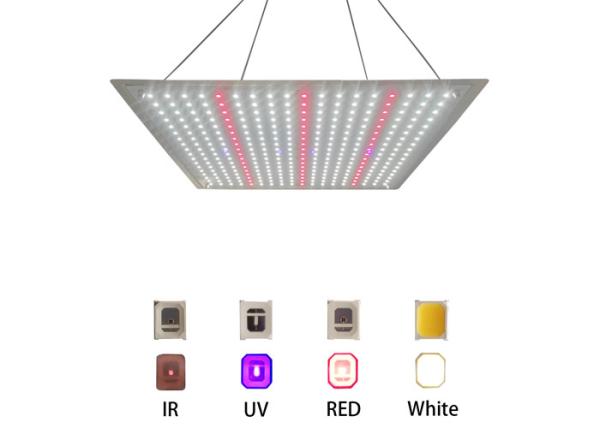 4000k LED Plant Growth Lamp 660nm 332 Leds UV IR Grow Light