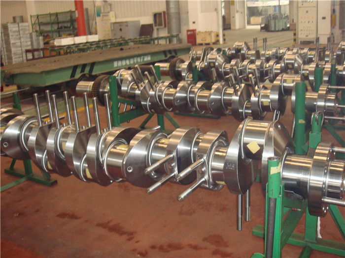Dimensional Stable Marine Crankshaft HRC 40-50 High Speed Steel Condition New
