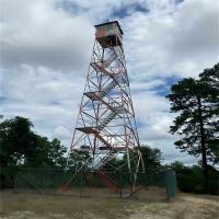Torre de vigilancia de seguridad prefabricada Estructura de acero AR500 / Q355 Casa de guardia Plataforma Torres de observación