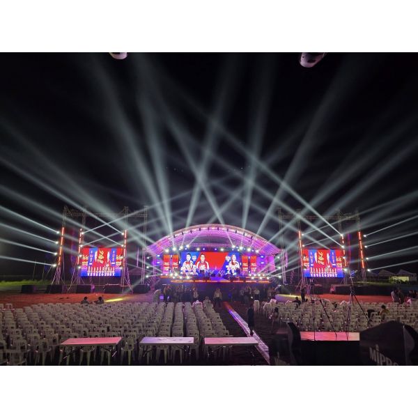 Lightweight Durable Aluminium Stage Truss Designed to Meet Demands of Modern Event Industry With Easy Transport and Setup Features