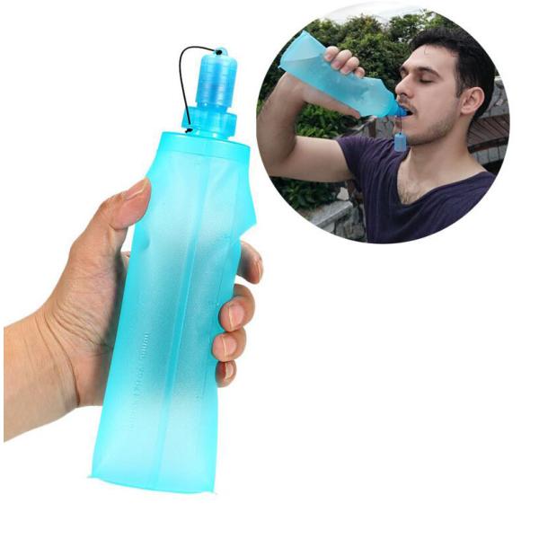 250 / 500ml Hydration Bladder Bag For Climbing Camping Hiking TPU Material