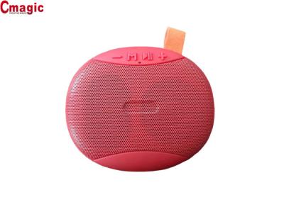 1200mAh Battery Red Portable Bluetooth Speakers With 5W Support TF Card U Disk