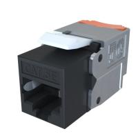 L'or trapézoïdal de pouce de la prise 50u de Toolless UTP CAT5E Jack RJ45 a plaqué