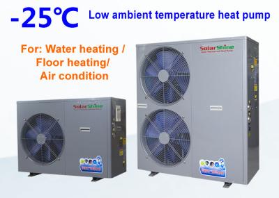 Safety Low Ambient Temperature Heat Pump 2.8 - 30 KW With Shell Heat Exchanger