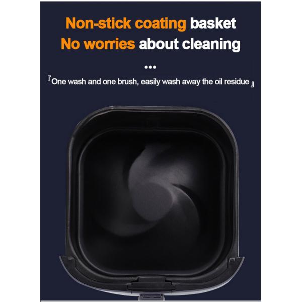 Electric 4.5L Smart Air Fryers 1400W 80 To 200 Degree