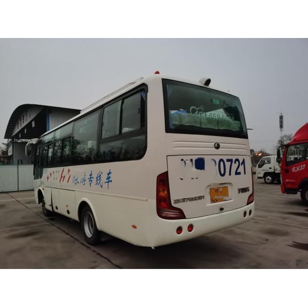 29 Seats Front Engine Used Coach Bus Zk6752d Weichai 140kw Mini Transportation