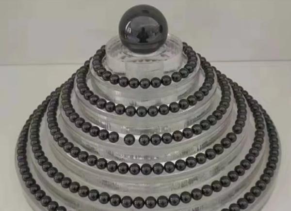 Baisse de l'expansion thermique Si3N4 Boules de roulement au plomb Boules de roulement à haute température Pour moulin à boules