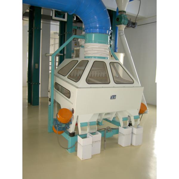 Grain Seeds Cleaning Equipment / Wheat Destoner Machine Carbon Steel