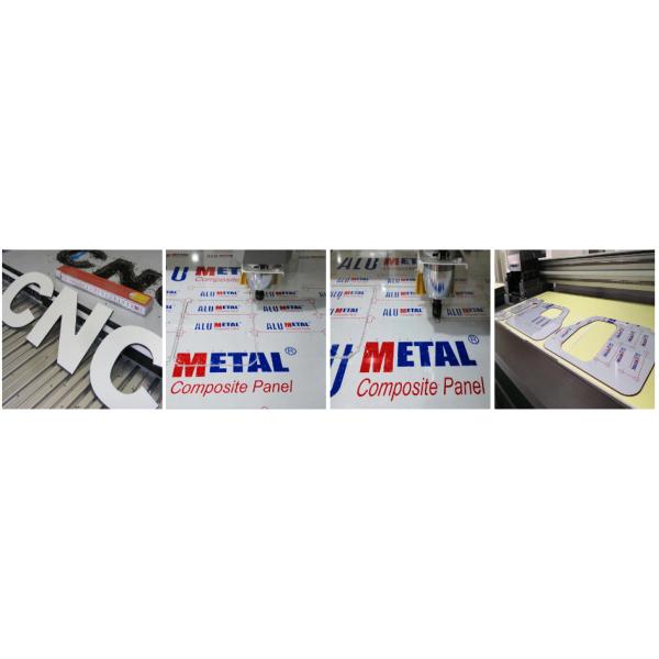 Alumetal почистило стены ACP строительных материалов цвет щеткой внутренней декоративный обшивая панелями штейновый