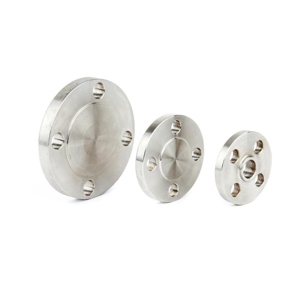 ANSI B16.5 Stainless Steel Flanges , F304 / 316L Forged Steel Blind Flange