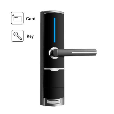 Room Security Rfid Key Card Door Locks Electronic FCC Smart Digital Door Lock