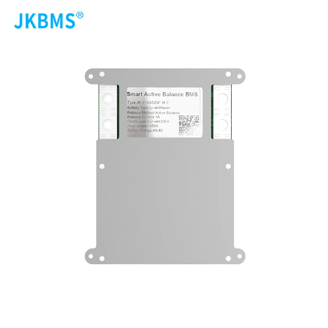 JK SAMRT BMS 4S 5S 6S 7S 8S 200A 12V 24V аккумулятор с 2A активной тепловой функцией