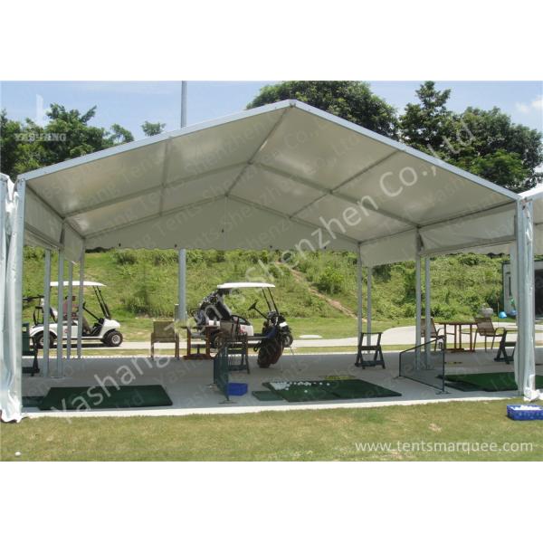 Outside High Performance Golf Sport White Fabric Aluminum Framed Event Tents