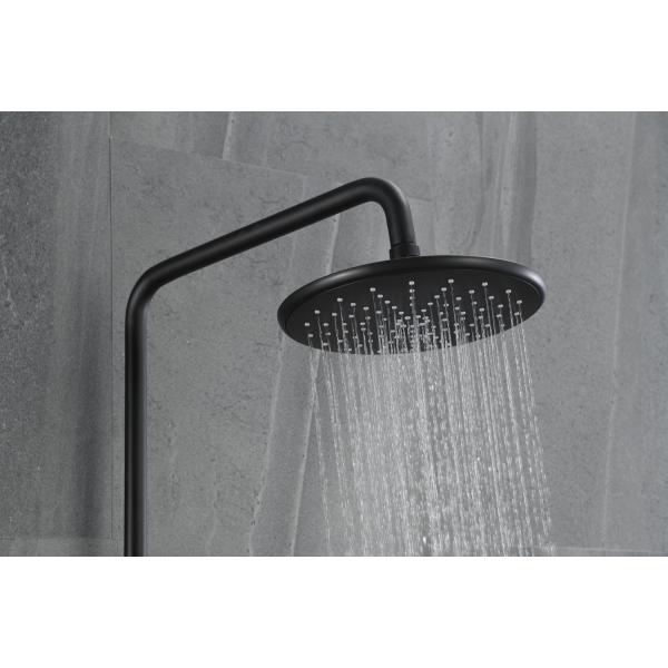 Single Hole Bathroom Hot and Cold Mixer Shower Set with Deck Mounted Installation