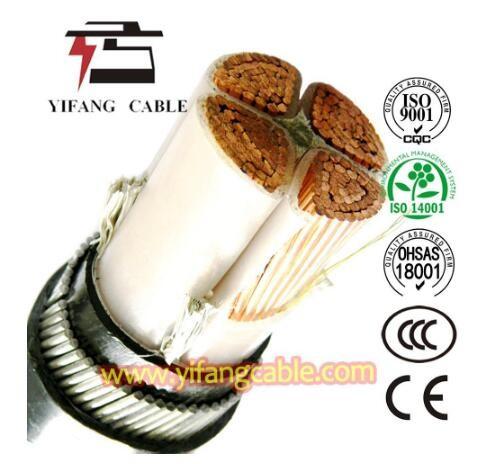 0.6/1kv Cu XLPE PVC Power Cable / XLPE Copper Cable For Construction