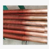 La plaine solide CuNi de DELLOK dactylographient le tube d'en cuivre de la réfrigération 12FPI d'OD 16mm